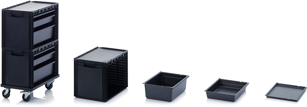 ESD DRAWER CONTAINERS