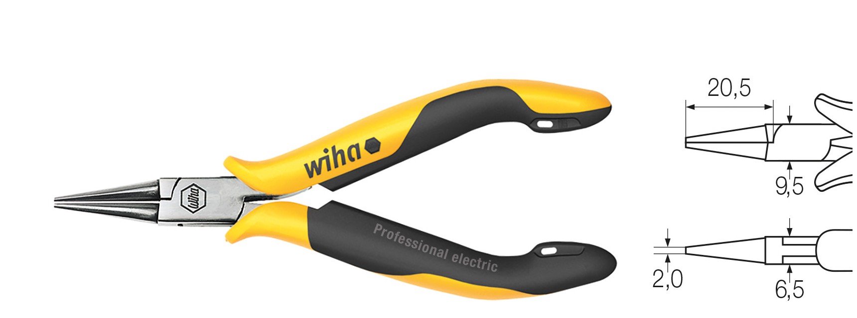 Round-nose pliers Professional ESD