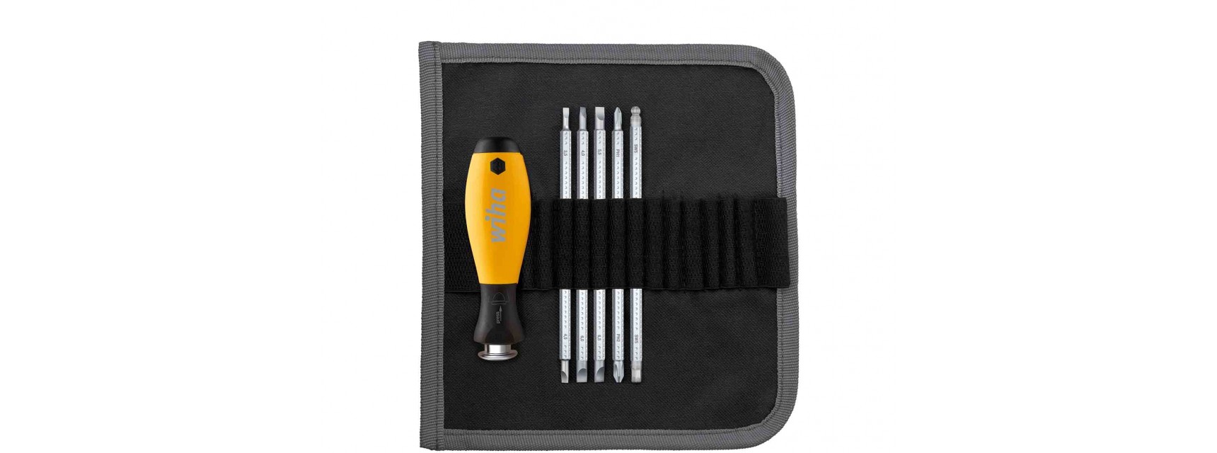 Screwdriver with interchangeable blade set SYSTEM 6 ESD
